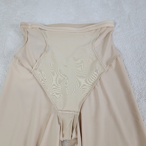 Maidenform Beige High Waist Firm‎ Thigh Slimmer Shaping Shorts Sz 3XL Plus NEW - Picture 6 of 14